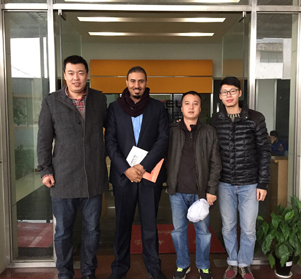 汉高机械不锈钢焊管机，内整平机，光亮退火设备意向客户来访